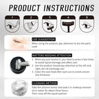 HKLancui -  2 in 1 Magic Gel & Liquid Eye Liner Waterproof