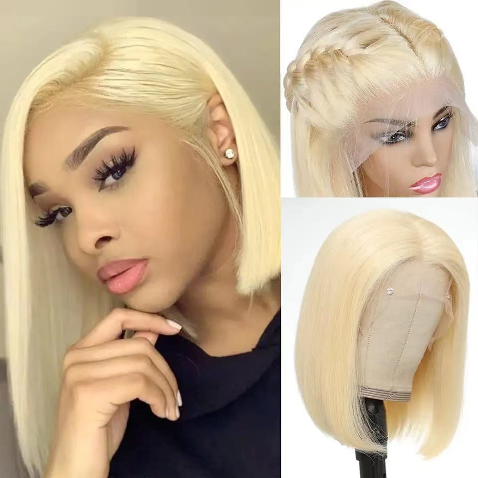 Variety Bobs - High Temperature, Silk, Synthetic Fiber, Front Lace Wigs