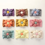 Flower Baby - Jacquard Nylon Soft Wide-Brimmed Baby Headband