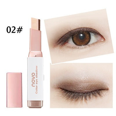 Novo - Color Eyeshadow Stereo Gradient Shimmer Double Color Cream Stick