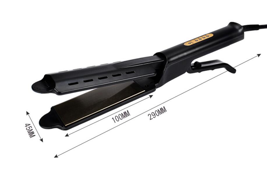 Four-Gear Temperature Adjustment Ceramic Tourmaline Ionic Flat Iron