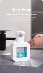 Cute Cat Rechargeable Touchless Automatic Soap Dispenser 400ml with Night Light