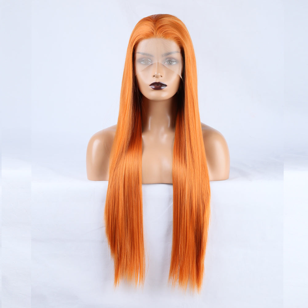 Autumn - Goddess Wig Natural Realistic Chemical Fiber Front Lace 16”-26”