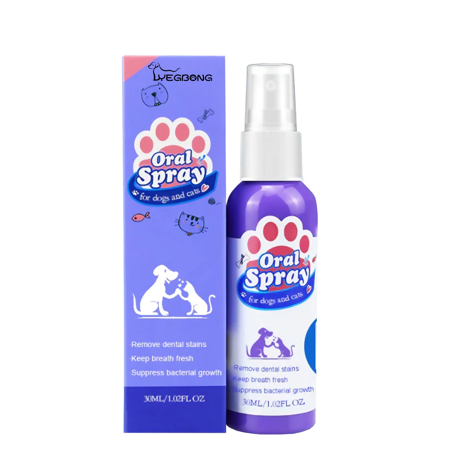 Yegbong - Oral Spray For Dogs & Cats