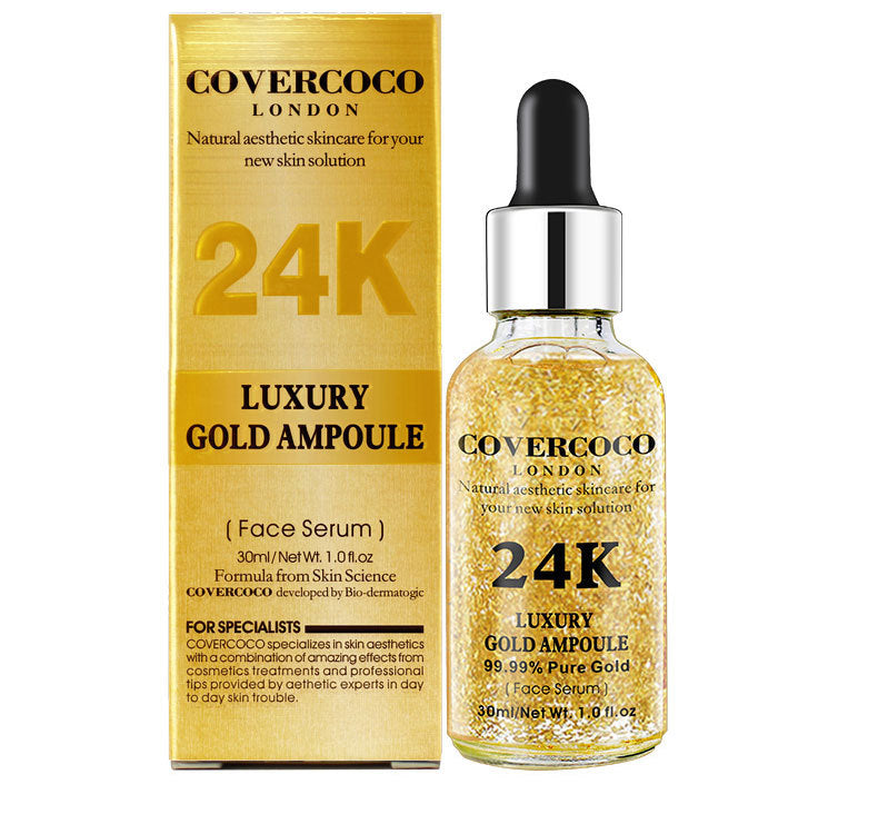 CoverCoco London - 24K Luxury Gold Ampoule Face Serum