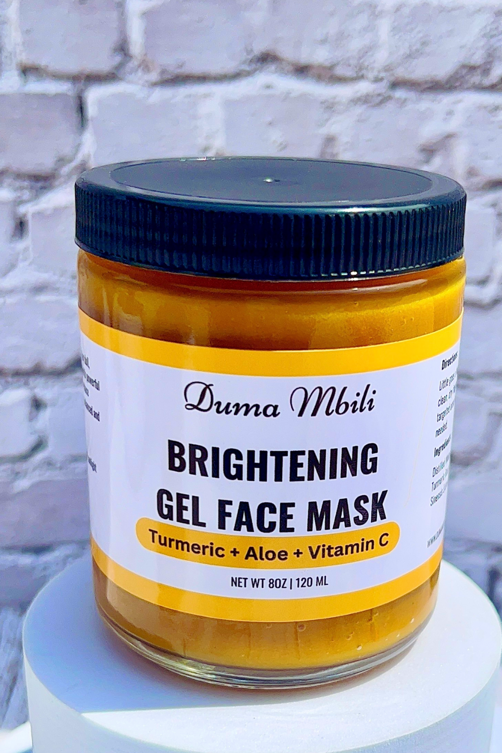Duma Mbilli - Turmeric Gel Face Mask