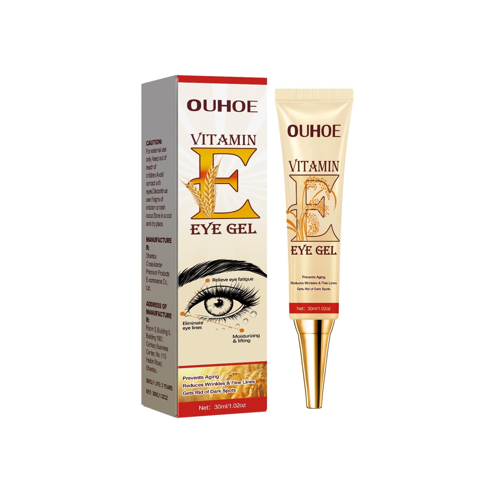 Ouhoe - Vitamin E Eye Gel