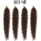 Multi Colored Options - Crochet Hair Deep Wave Latin American Crocher Hair