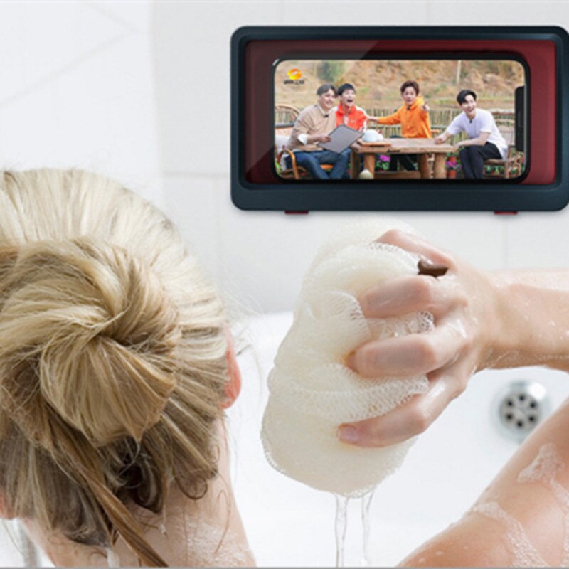 Shower Phone Box - Wall Mounted Waterproof Touch Screen Phone Bathroom Shower Box
