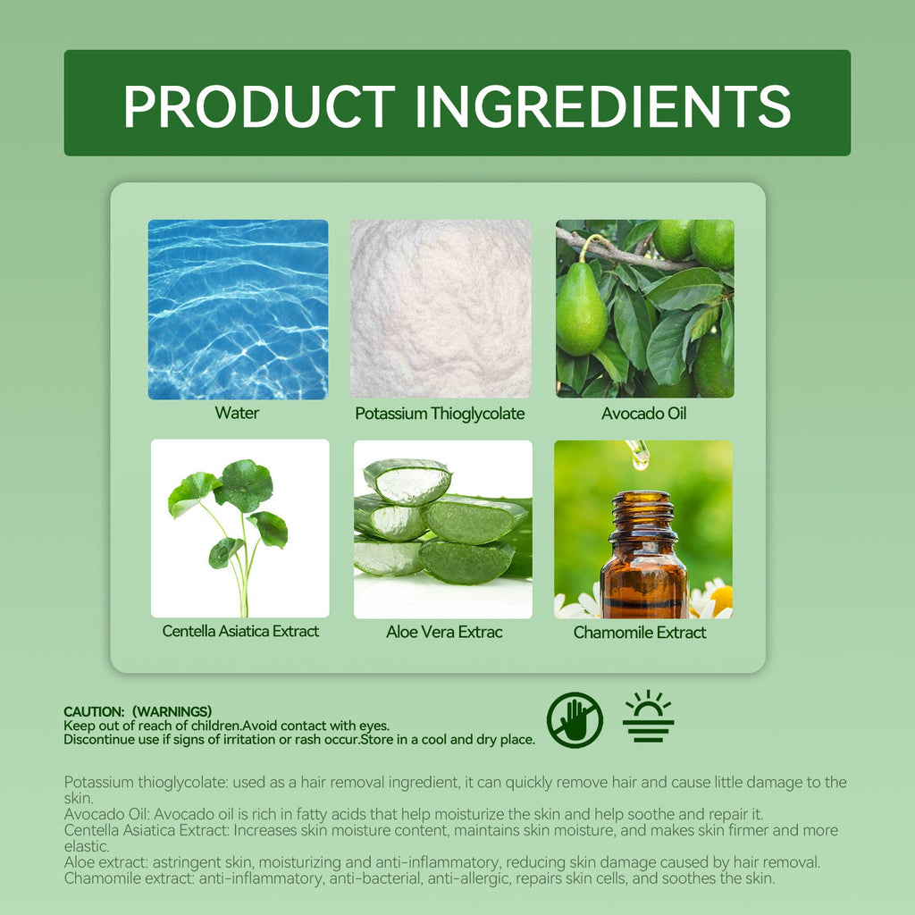 Ouhoe - Avocado Hair Removal Cream