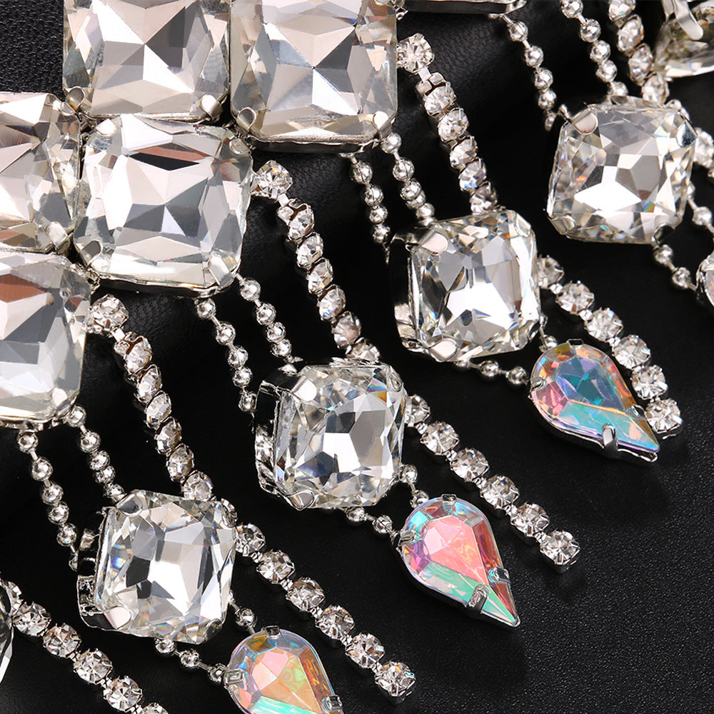 Water Falls - Diamond Tassel Headpiece