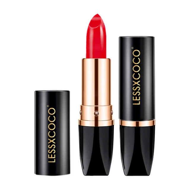 LessXCoco - 3pcs Temperature Color Change Lipstick Waterproof