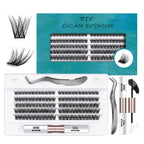 Natural looks 120 Clusters False Eyelash DIY Eye Lash Extension Kit