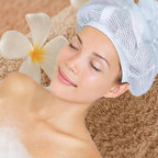 Net Plopping Cap For Drying Curly Hair