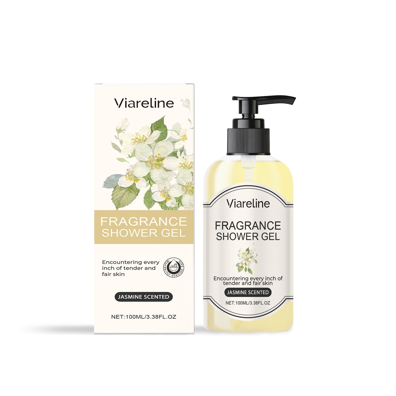 Viareline - Jasmine Body Wash Jasmine
