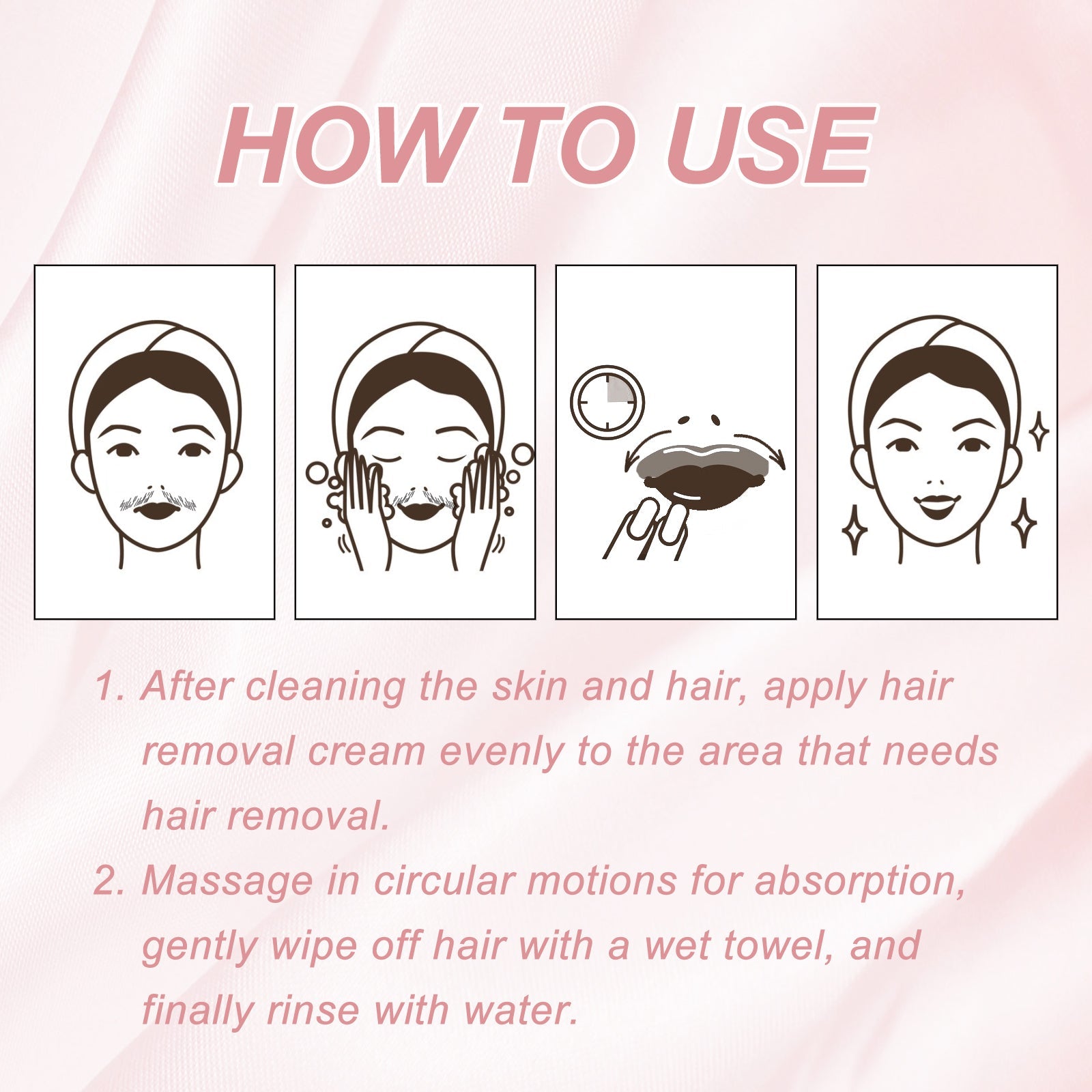 Ouhoe - Peach Hair Removal Cream