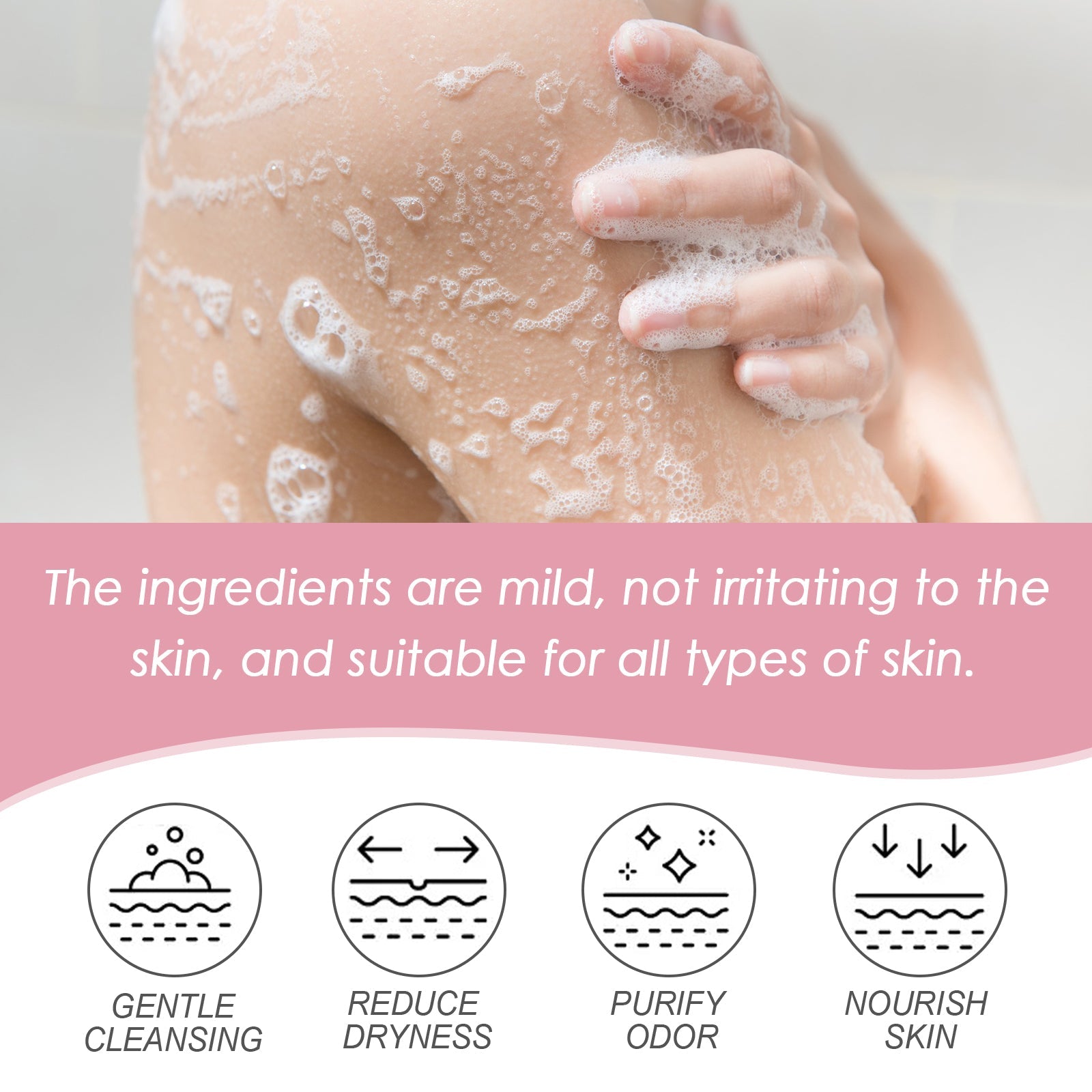 OceAura - Onion, Biotin & Rosemary Body Wash