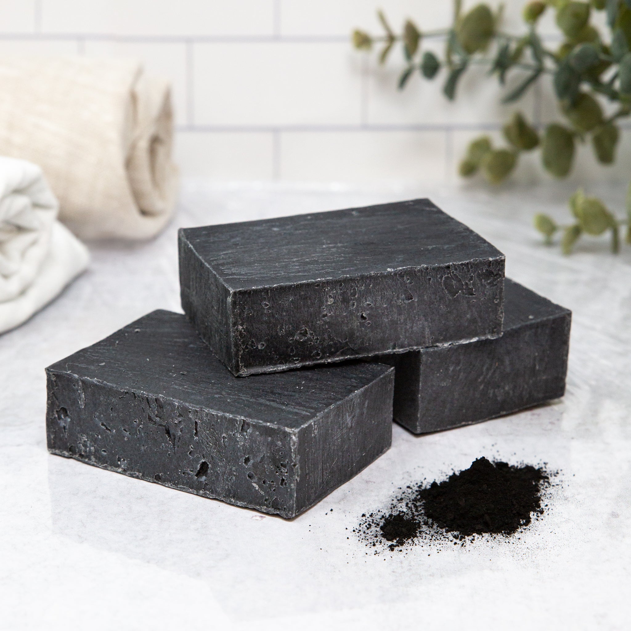 Poofy Organics - Activated Charcoal Facial Soap Bar