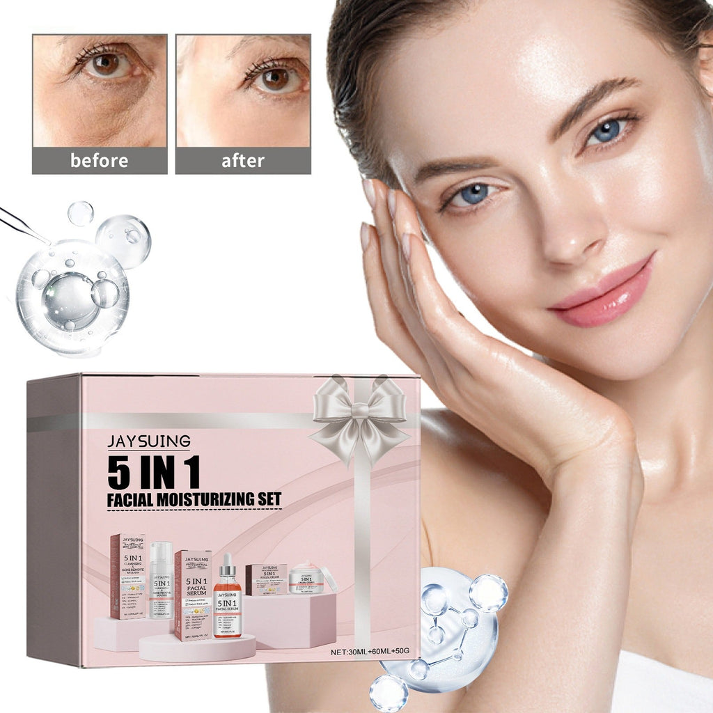 Jaysuing - 5-in-1 Facial Moisturizing Set