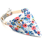 Pet Bandanas & Collar - Floral Scarf for Cats and Dogs