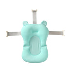 Baby Bath Seat - Foldable Baby Bath Anti-Slip Soft Comfort Body Cushion