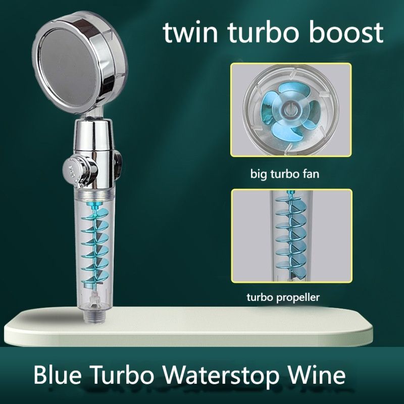 Supercharged - Shower Head Filtration Large Turbo Cyclone