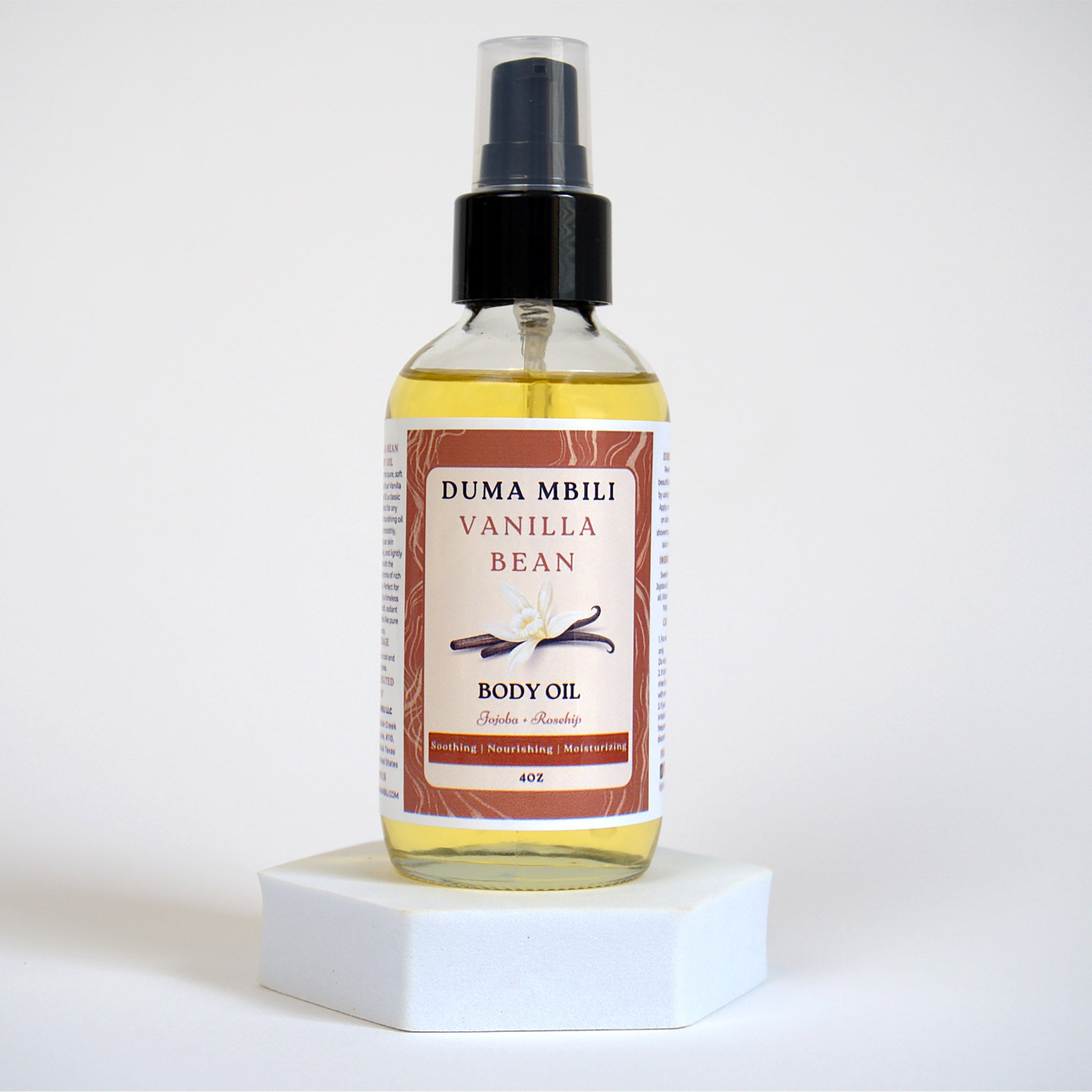 Duma Mbilli - Vanilla Bean Body Oil