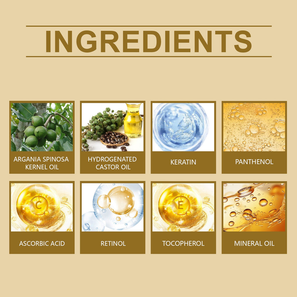 Hoegoa - Keratin & Argan Hair Serum