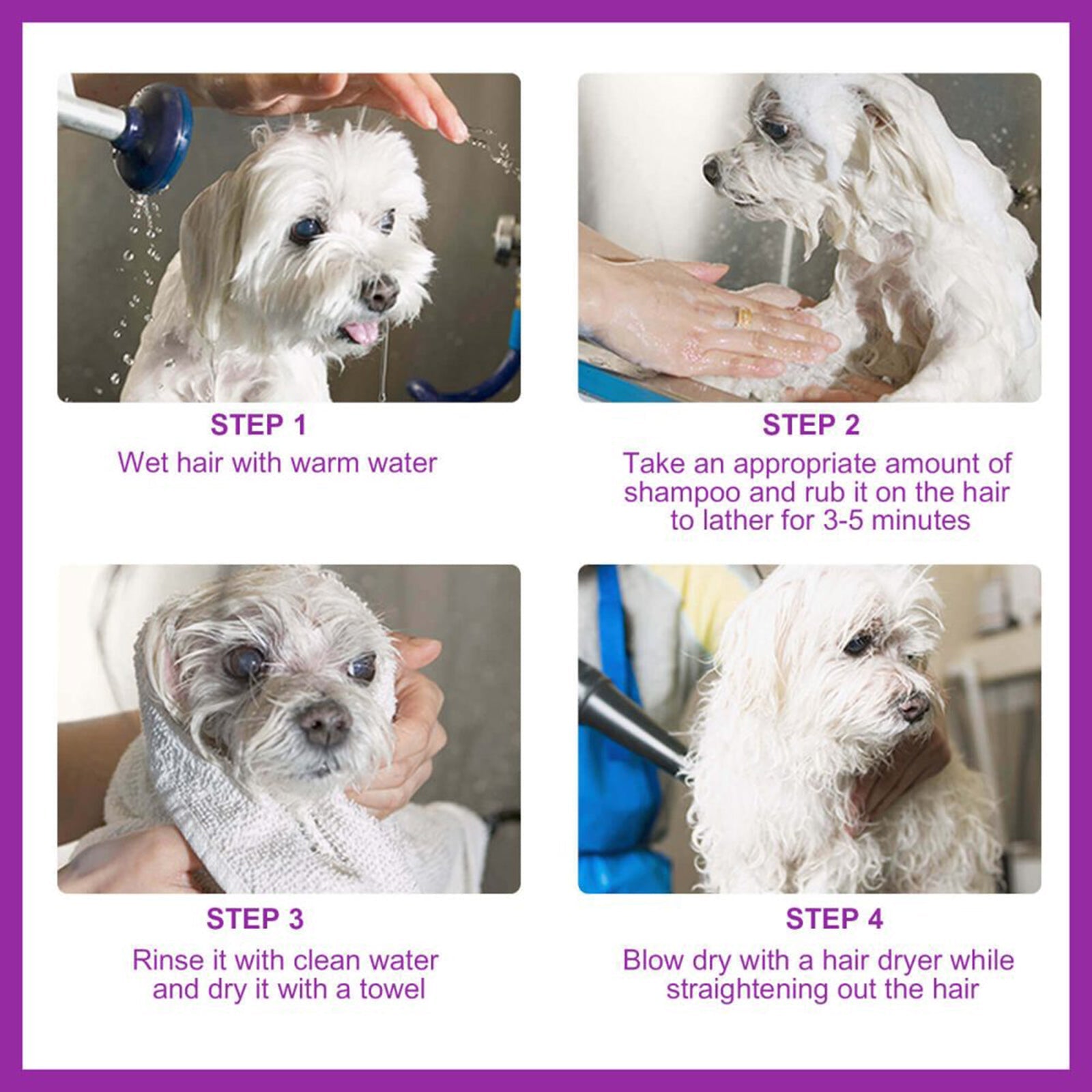 Yegbong - Pet Shampoo & Conditioner with Pure Lavender Essential Oils