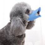 Dog Muzzle - Anti-Bite and Anti-Bark Silicone Duckbill Muzzle Comfortable and Breathable Adjustable Strap Pet Mask For Pet Grooming