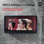 Shower Phone Box - Wall Mounted Waterproof Touch Screen Phone Bathroom Shower Box