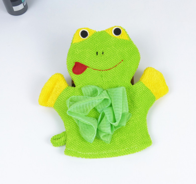 2 Pcs Children's Baby Wash Cloth (5 Colors & Animal Styles)