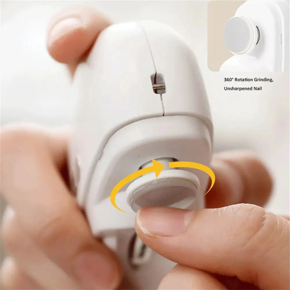 2 In 1 Manicure Electric Nail Clipper & Filer