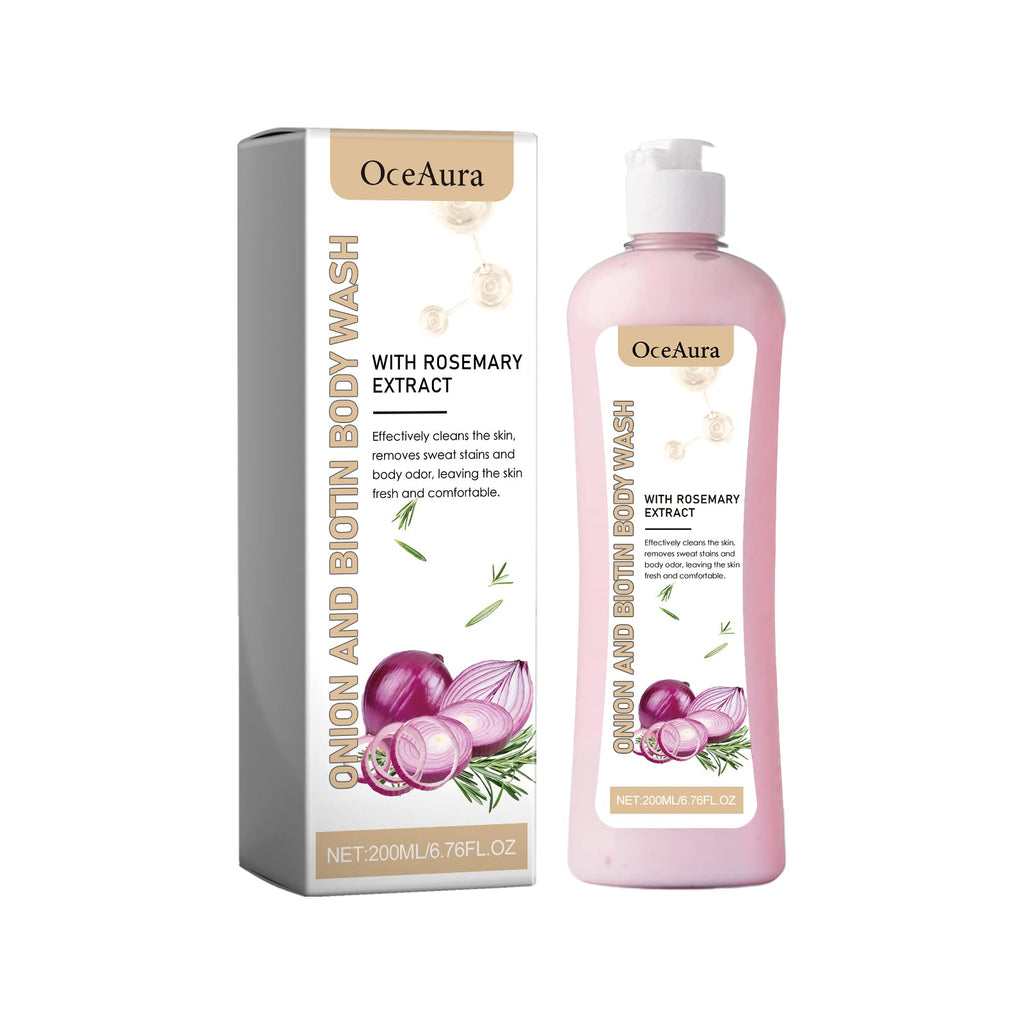 OceAura - Onion, Biotin & Rosemary Body Wash