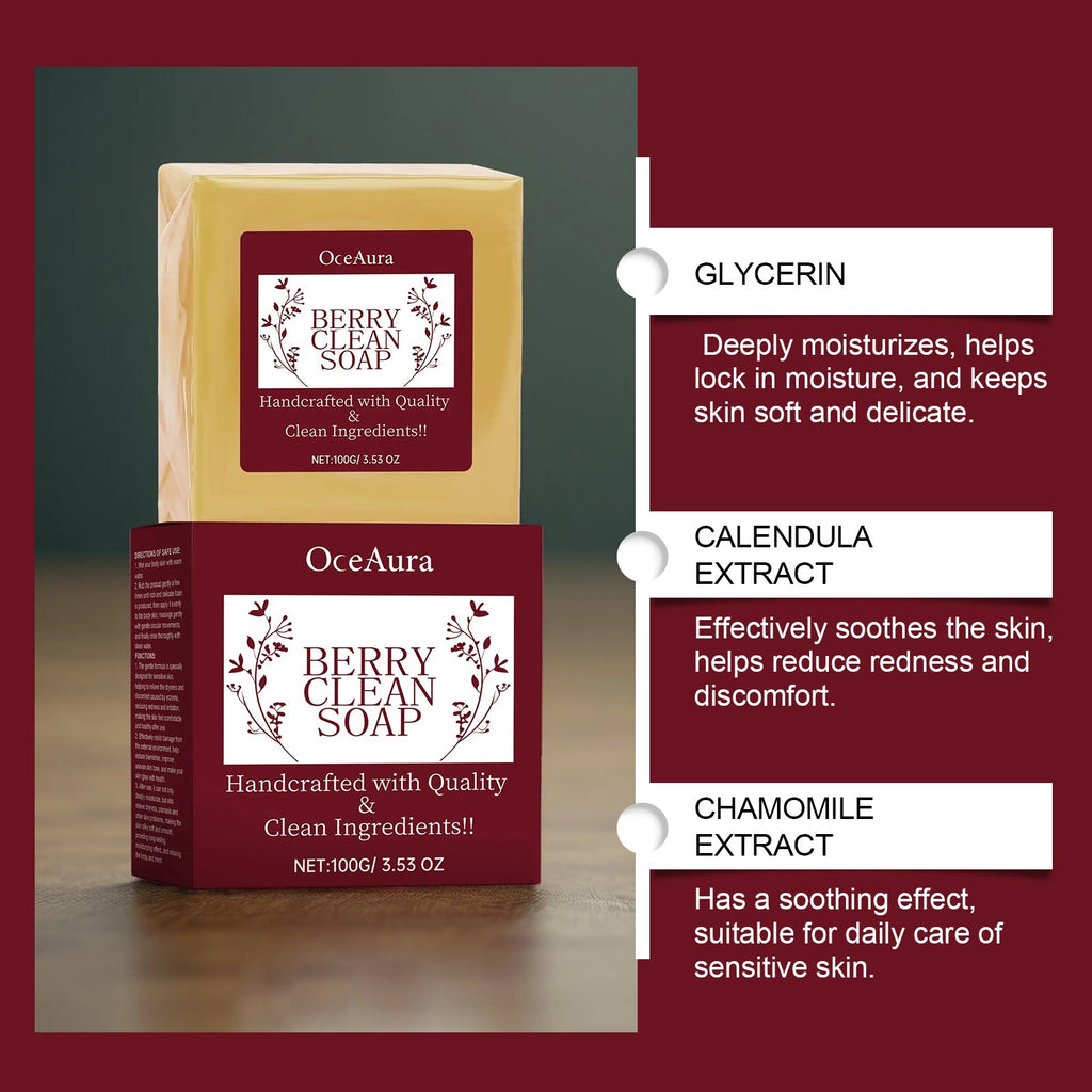 OceAura - Berry Clean Soap