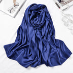 Hijab - Large Matte Satin Silk Headscarf