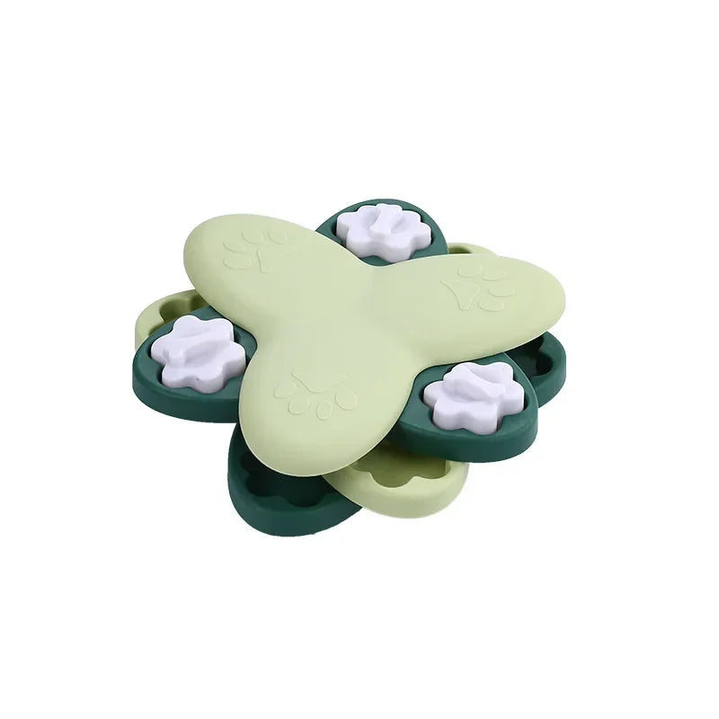 Pet Mental Stimulation Feeders - Puzzle Slow Food Dispenser Non Slip Bowl For Pets