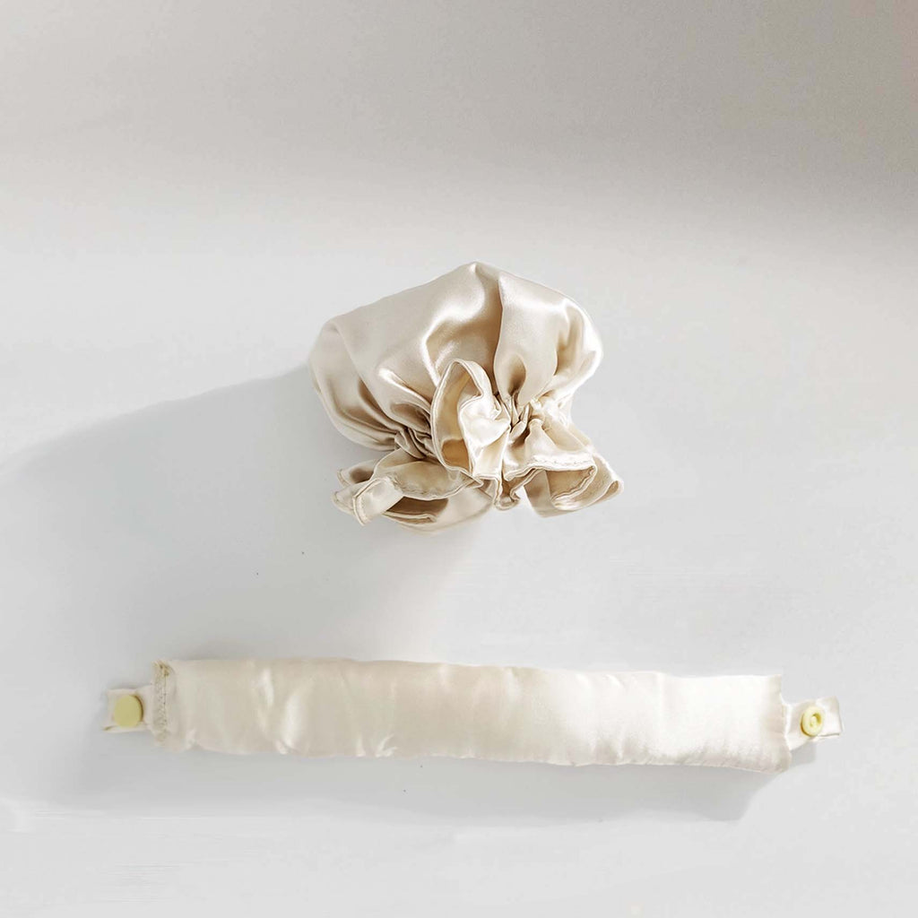 m’Chel Haircare - Satin Heatless Curler + Satin Wrap