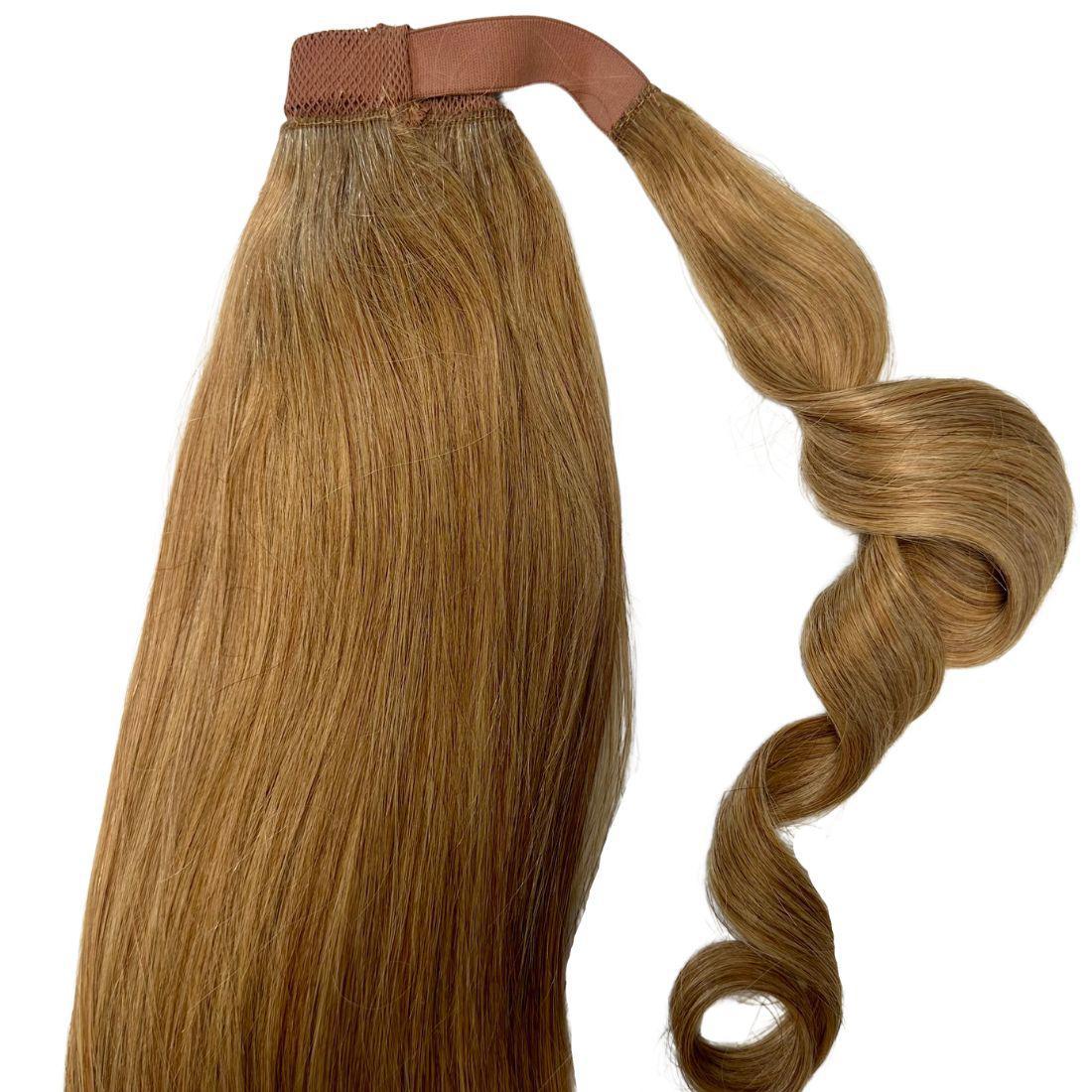 Private Label - Honey Blonde 100% Human Hair Ponytail Extension