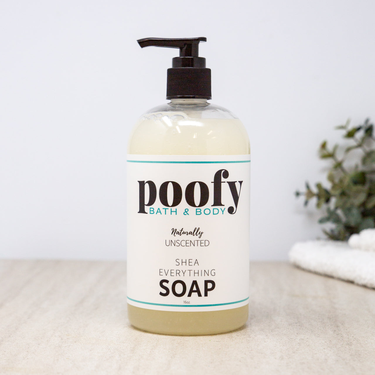 Poofy Organics - Naturally Unscented SHEA Everything Soap