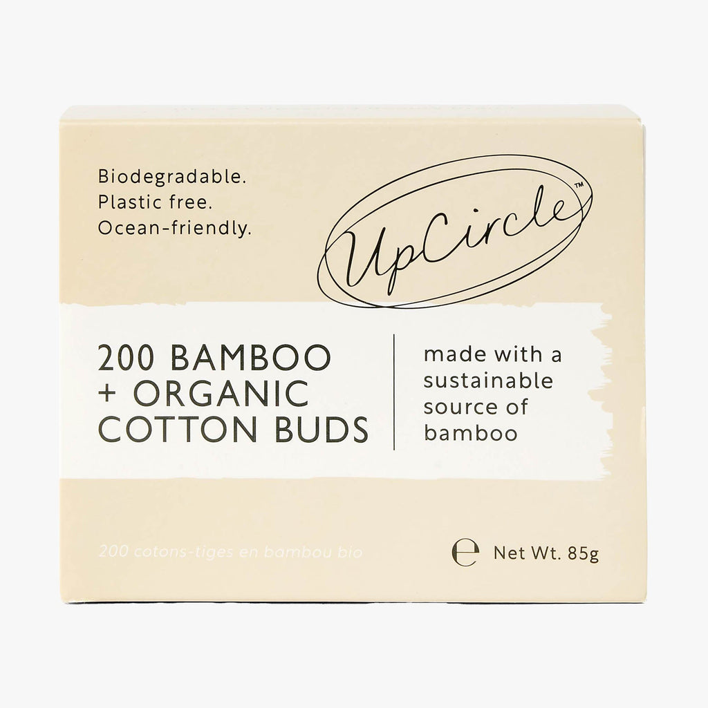 UpCircle - Organic Bamboo Cotton Buds - 200 Pieces