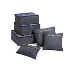 Full Set - Printed Make Up Bags (6 Piece Set)