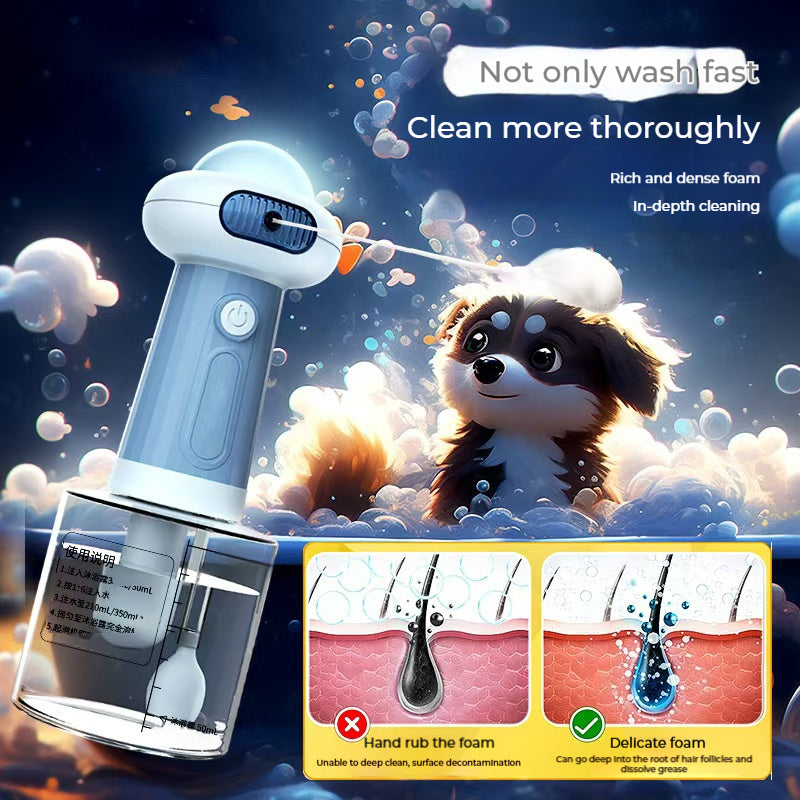 Automatic Pet Foaming Shower Machine