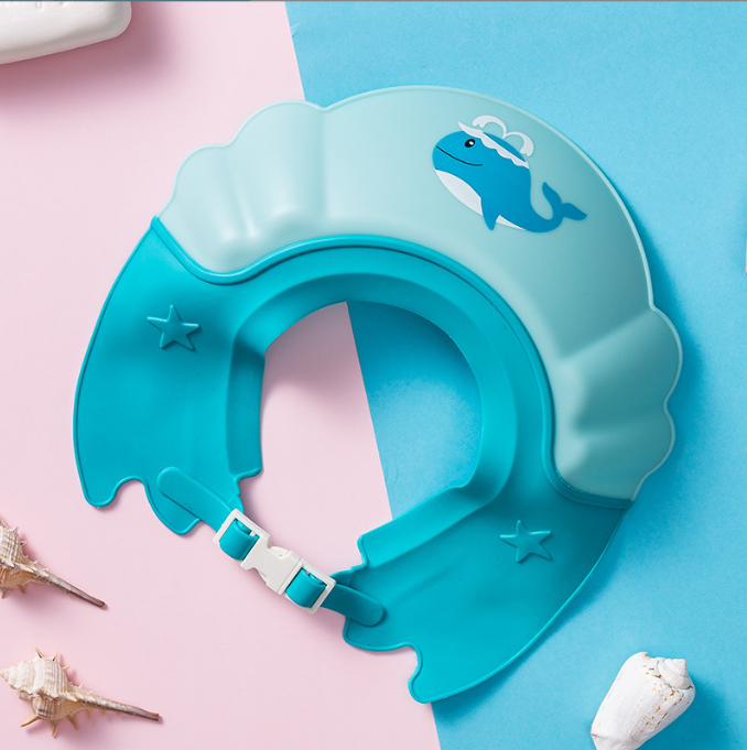 Kids Water Hat - Adjustable Infant Child and Toddler Waterproof Shower Hat
