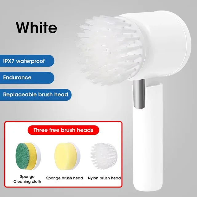 Bathroom Spin Scrubber - Electric Spin Scrubber Bathroom Cleaning Power Brush