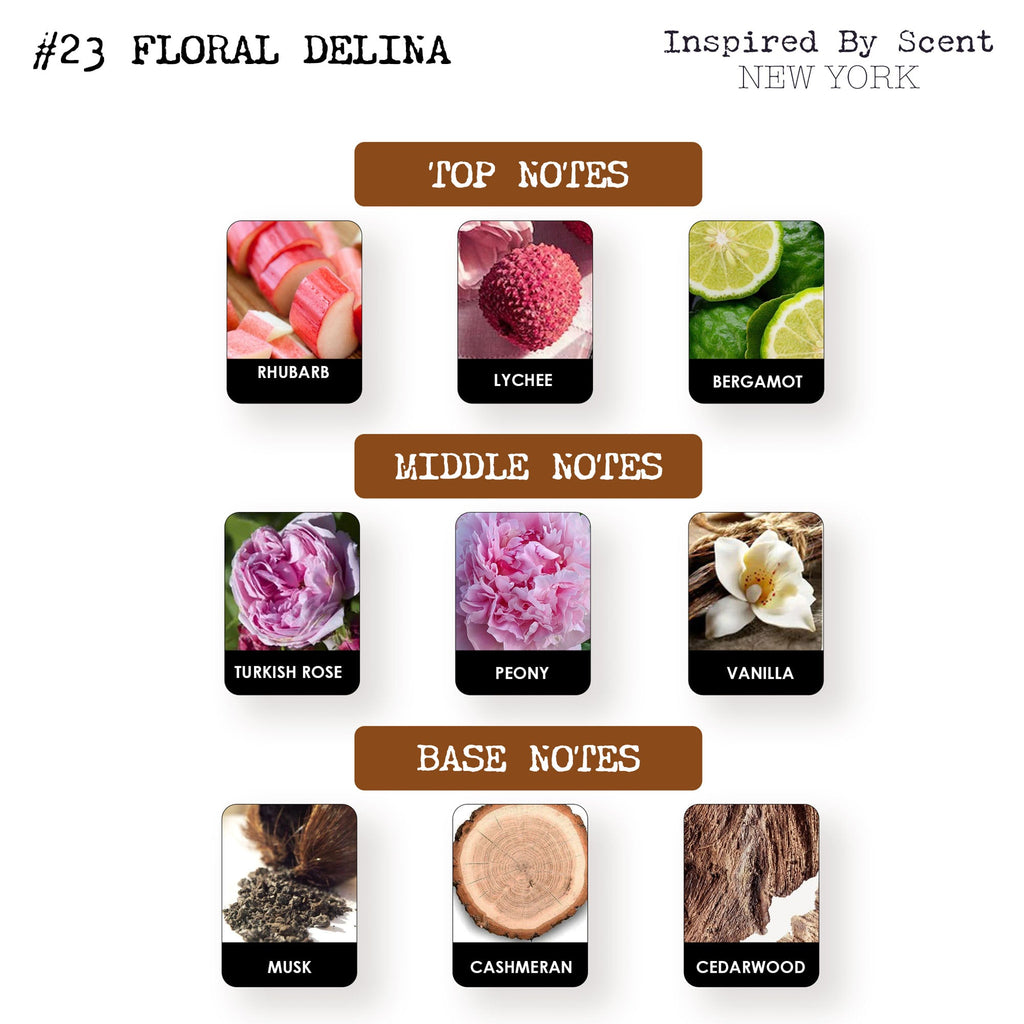 Inspired by Scent - #23 Floral Delina Parfum