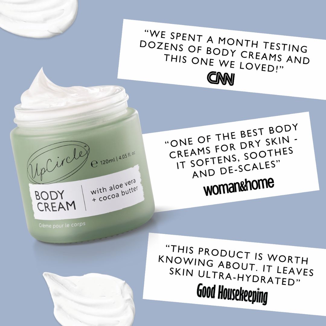 UpCircle - Natural Body Cream with Aloe Vera + Cocoa Butter