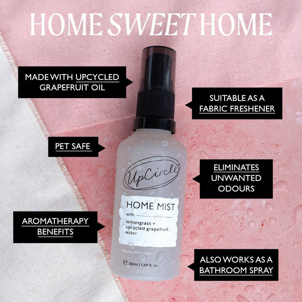 UpCircle - Home Mist with Lemongrass + Grapefruit