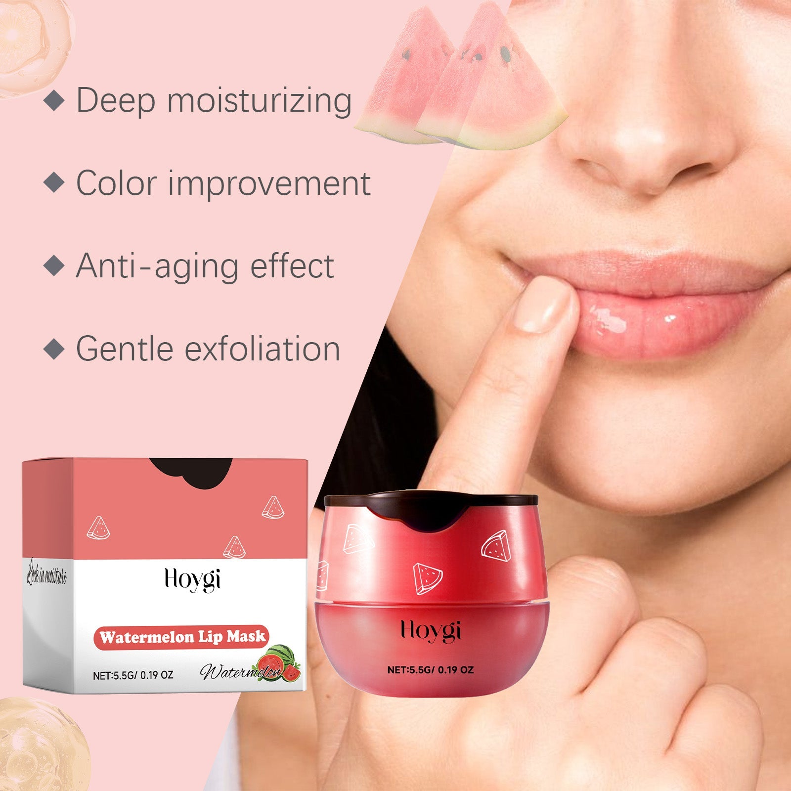 Hoygi - Watermelon Lip Mask