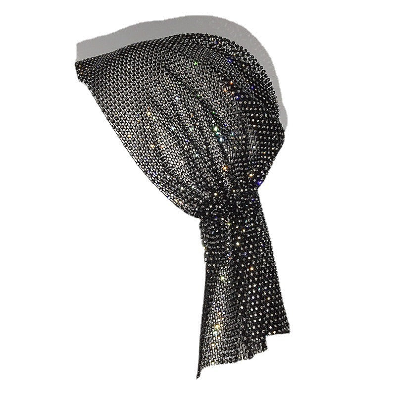 Rhinestone - Mesh Elastic Headband